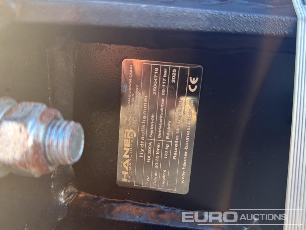 Unused 2025 Häner HX300A - Martillo hidráulico: foto 5 Unused 2025 Häner HX300A - Martillo hidráulico: foto 5