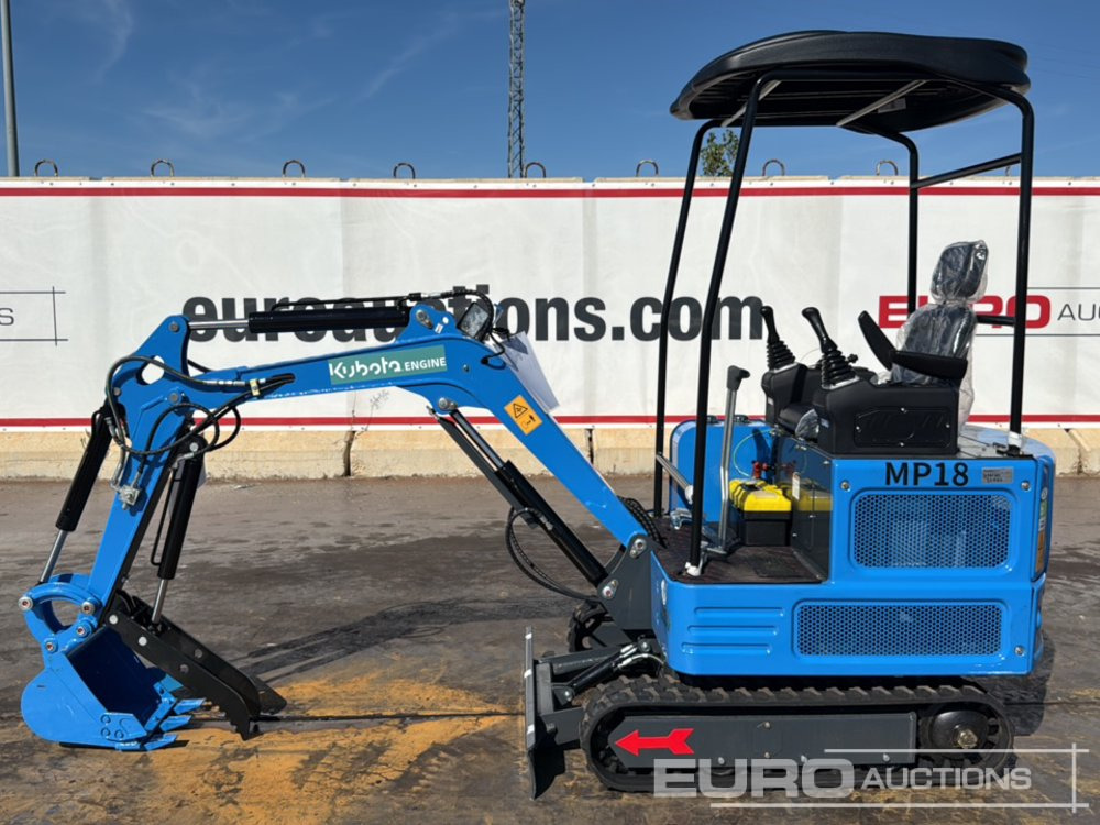 Unused 2025 Machpro MP18 - Miniexcavadora: foto 2 Unused 2025 Machpro MP18 - Miniexcavadora: foto 2