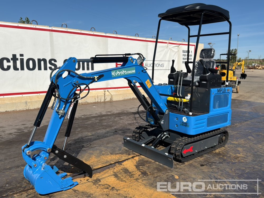 Unused 2025 Machpro MP18 - Miniexcavadora: foto 1 Unused 2025 Machpro MP18 - Miniexcavadora: foto 1