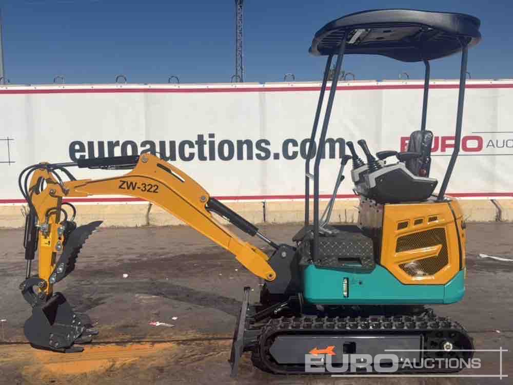 Unused 2025 Newrick ZW322 - Miniexcavadora: foto 2 Unused 2025 Newrick ZW322 - Miniexcavadora: foto 2