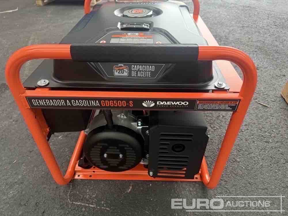 Unused Daewoo GD6500E-S - Generador industriale: foto 4 Unused Daewoo GD6500E-S - Generador industriale: foto 4