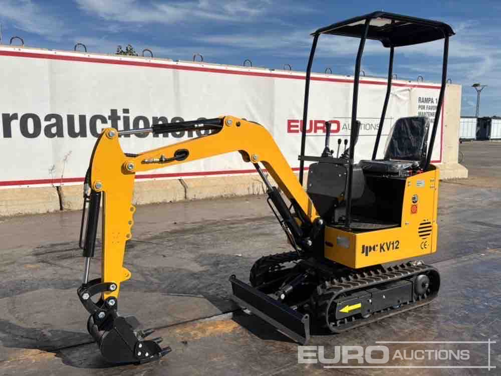 Unused JPC KV 12 - Miniexcavadora: foto 1 Unused JPC KV 12 - Miniexcavadora: foto 1