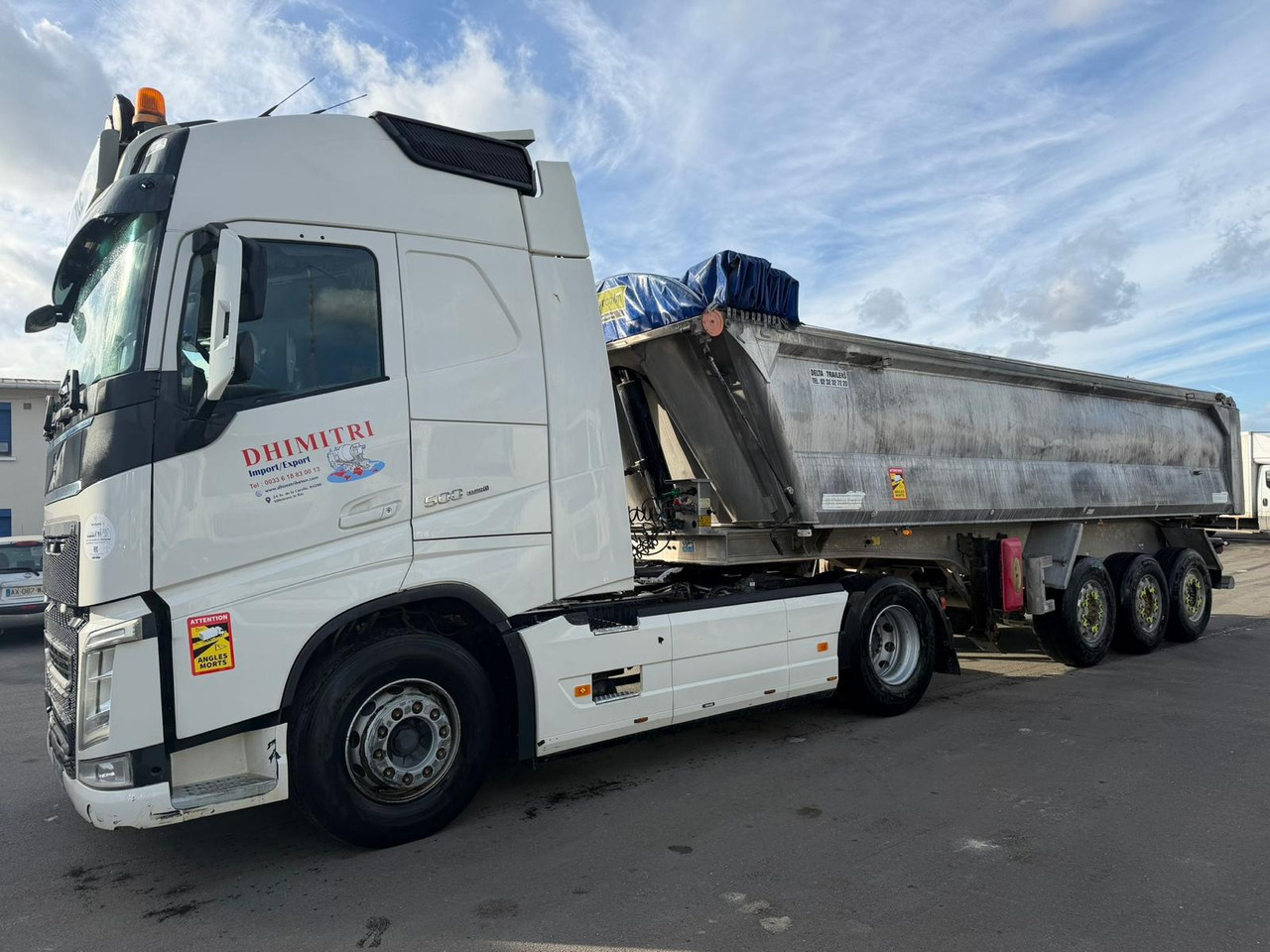 Ensemble tracteur + semi benne arrière DL-666-MB - Cabeza tractora, Semirremolque volquete: foto 2 Ensemble tracteur + semi benne arrière DL-666-MB - Cabeza tractora, Semirremolque volquete: foto 2