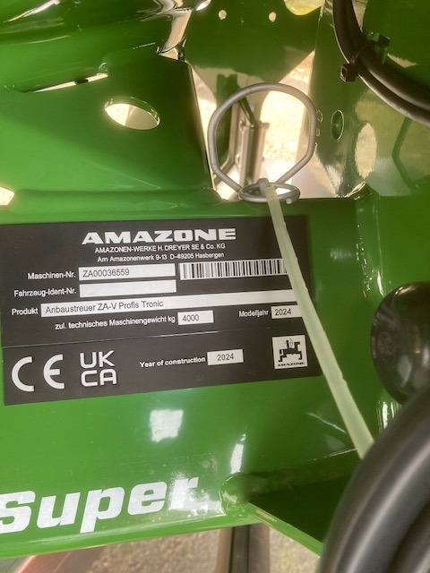 Amazone ZA-V 2000 Super Tronic - Pulverizador: foto 2 Amazone ZA-V 2000 Super Tronic - Pulverizador: foto 2