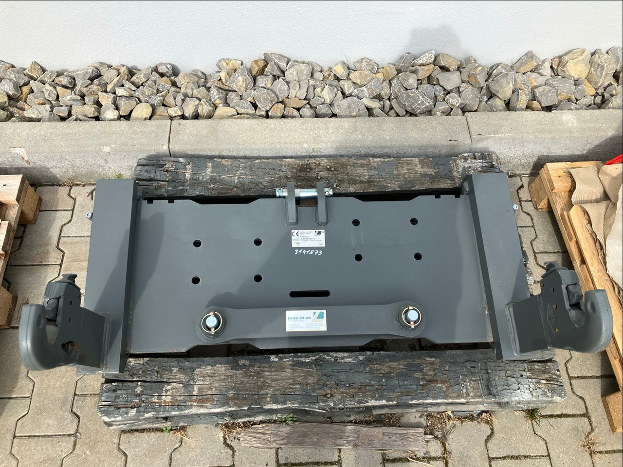 Cargador frontal para tractor nuevo Bressel und Lade Adapterrahmen: foto 1