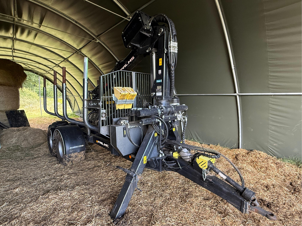 Palms Forst-Rückeanhänger 12,5 - Remolque forestal: foto 1 Palms Forst-Rückeanhänger 12,5 - Remolque forestal: foto 1