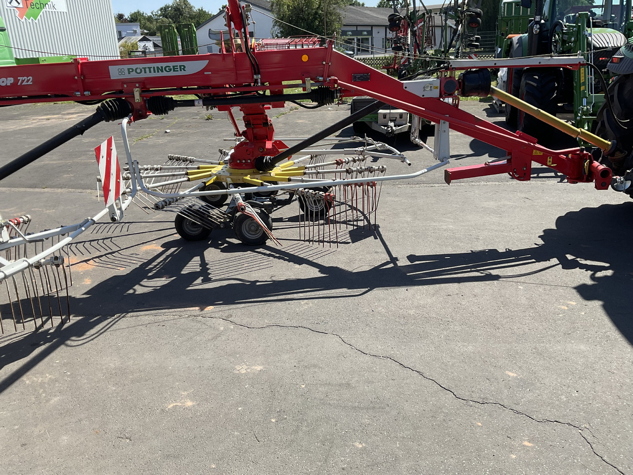 Pöttinger Top 722 Seitenschwader - Henificadora: foto 5 Pöttinger Top 722 Seitenschwader - Henificadora: foto 5