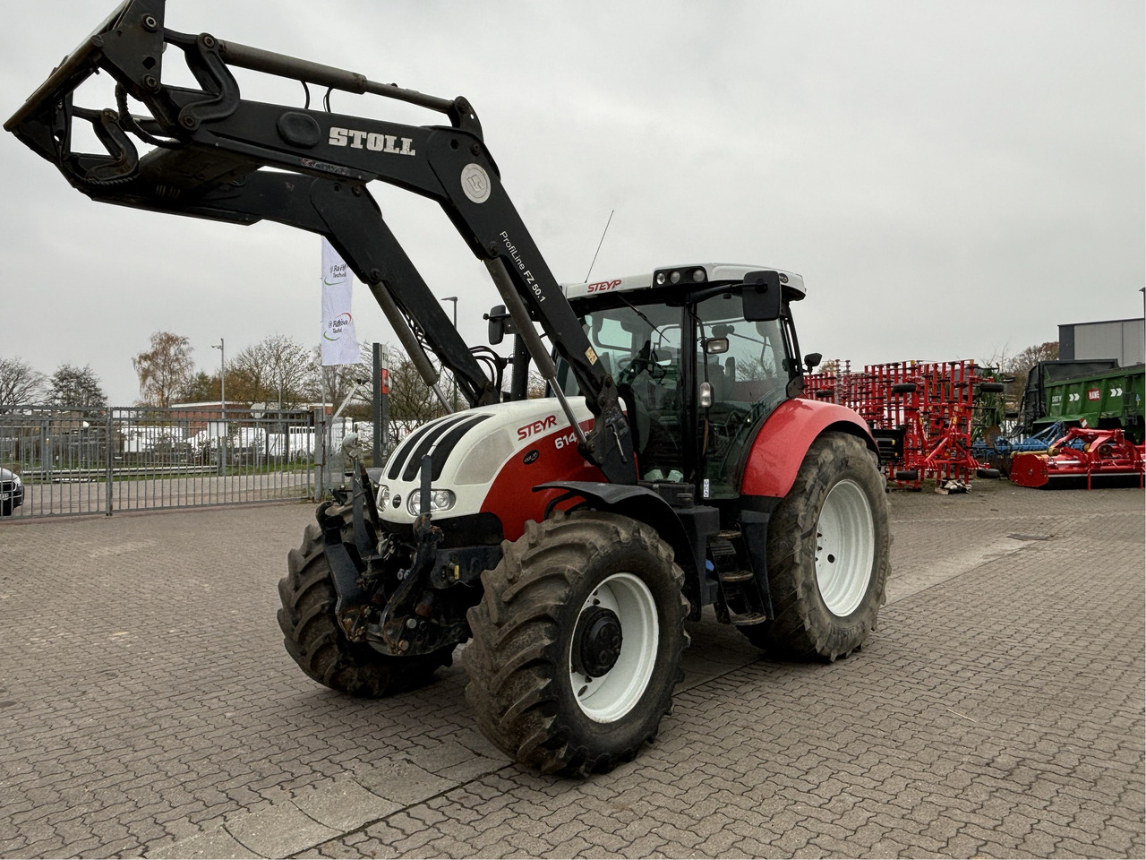 Steyr 6140 Profi Eco Tech - Tractor: foto 1 Steyr 6140 Profi Eco Tech - Tractor: foto 1