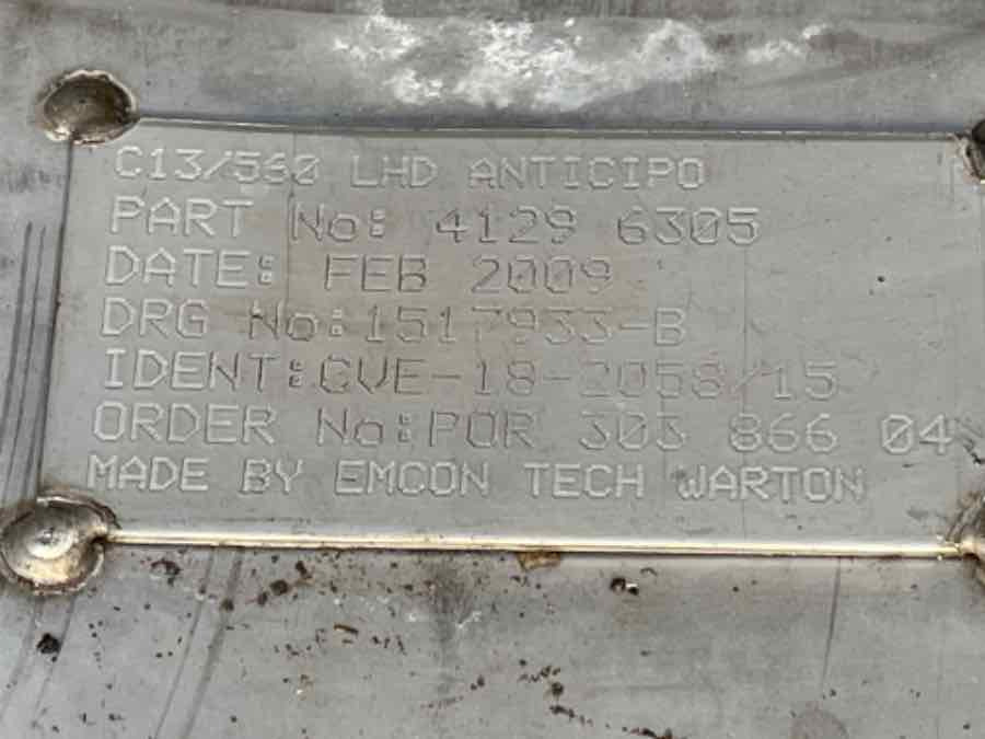 IVECO EXHAUST 41296305 - Sistema de escape para Camión: foto 4 IVECO EXHAUST 41296305 - Sistema de escape para Camión: foto 4