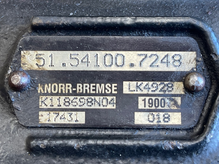 Compresor para Camión MAN COMPRESSOR 51.54100-7248: foto 6