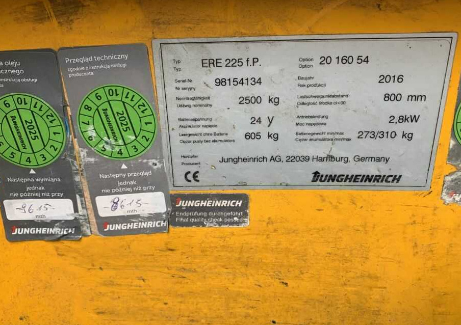 Jungheinrich ERE225 - Transpaleta: foto 4 Jungheinrich ERE225 - Transpaleta: foto 4