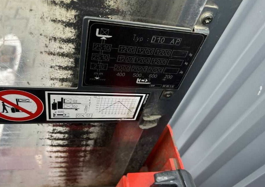 Linde D10AP - Apilador: foto 5 Linde D10AP - Apilador: foto 5