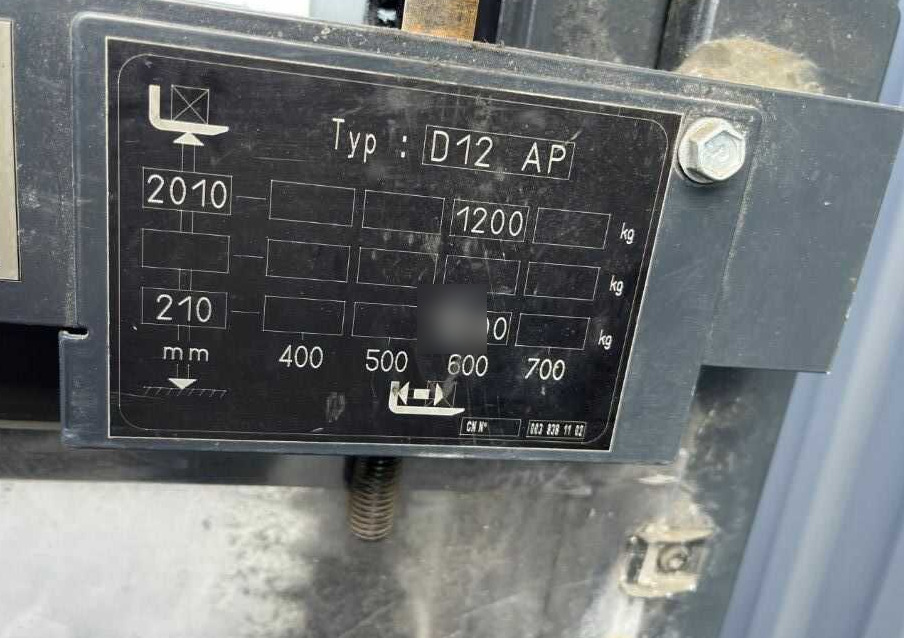 Linde D12AP - Apilador: foto 5 Linde D12AP - Apilador: foto 5