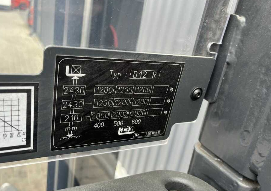 Linde D12R - Apilador: foto 5 Linde D12R - Apilador: foto 5