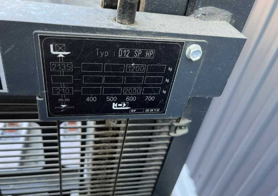 Linde D12SPHP - Apilador: foto 5 Linde D12SPHP - Apilador: foto 5