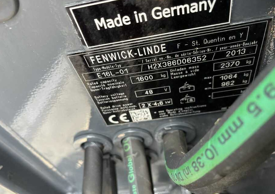 Linde E16L - Carretilla elevadora eléctrica: foto 4 Linde E16L - Carretilla elevadora eléctrica: foto 4