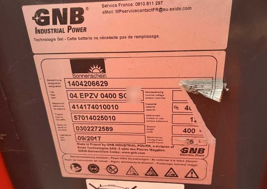 Apilador Linde L12R: foto 8 Apilador Linde L12R: foto 8