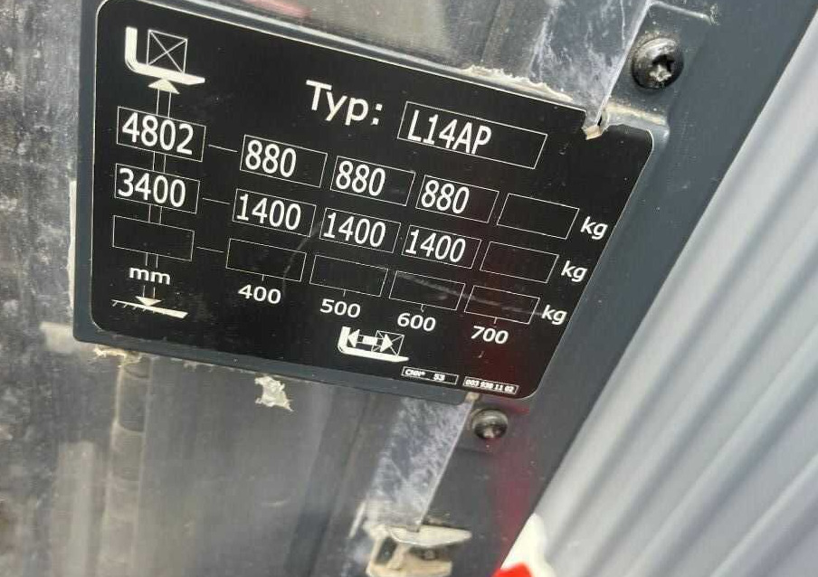 Linde L14AP - Apilador: foto 5 Linde L14AP - Apilador: foto 5
