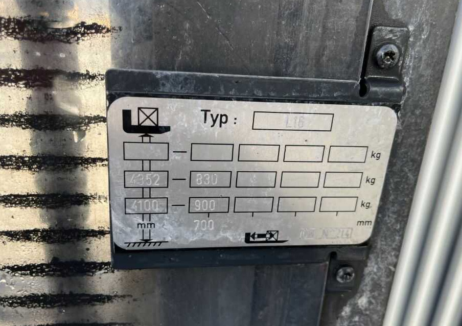 Apilador Linde L16: foto 8