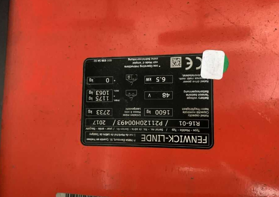 Linde R16-01t - Retráctil: foto 4 Linde R16-01t - Retráctil: foto 4