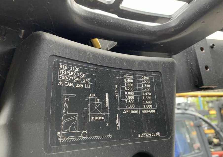 Linde R16-01t - Retráctil: foto 5 Linde R16-01t - Retráctil: foto 5