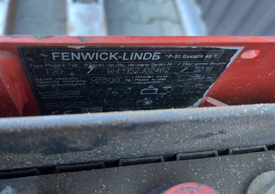 Linde T20 - Transpaleta: foto 5 Linde T20 - Transpaleta: foto 5