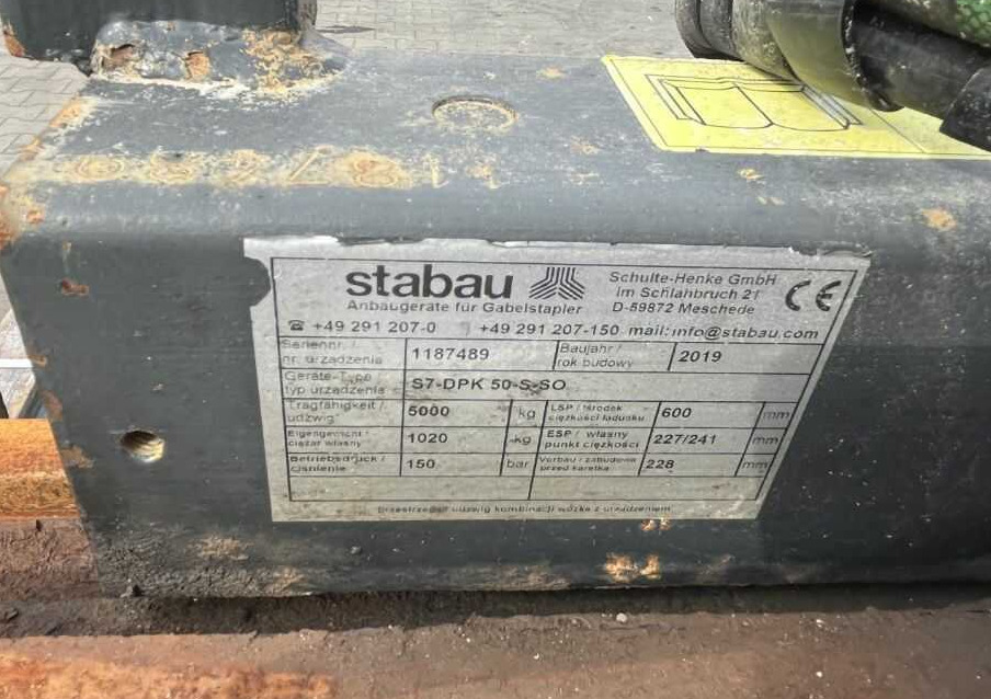 Stabau S7-DPK 50-S-SO - Horquillas: foto 2 Stabau S7-DPK 50-S-SO - Horquillas: foto 2