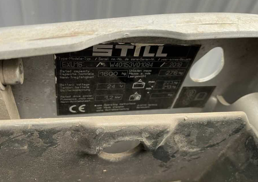 Still EXU16 - Transpaleta: foto 4 Still EXU16 - Transpaleta: foto 4