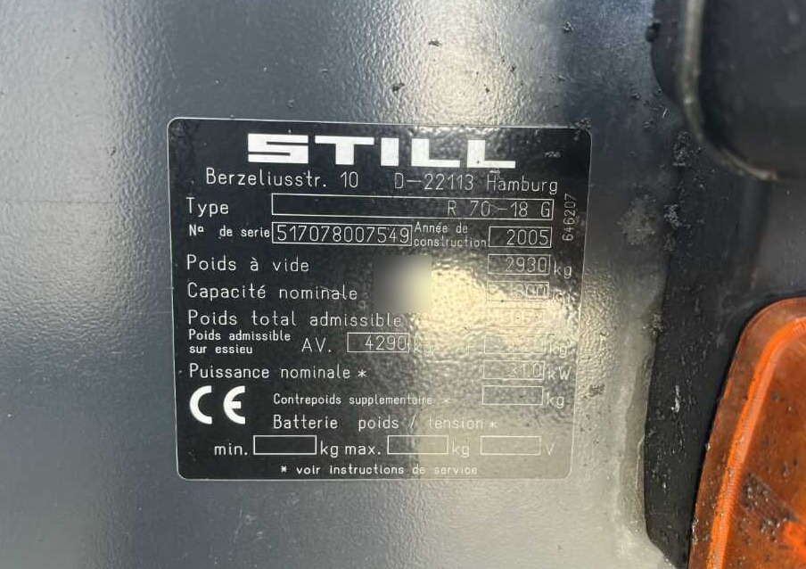 Still R70-16T - Carretilla elevadora de gas: foto 4 Still R70-16T - Carretilla elevadora de gas: foto 4