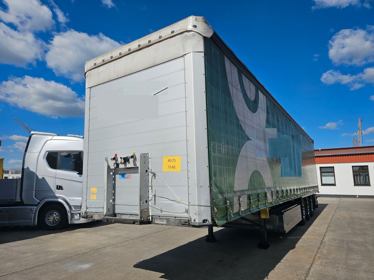 Schmitz Cargobull SCS 24/L * LIFTACHSE * PLANE * PALETTENK. - Semirremolque lona: foto 3 Schmitz Cargobull SCS 24/L * LIFTACHSE * PLANE * PALETTENK. - Semirremolque lona: foto 3