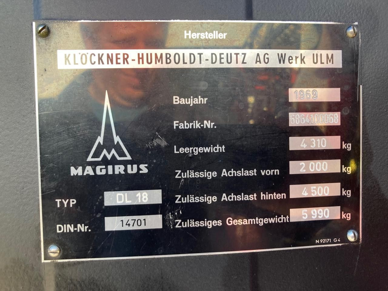 Camión de bomberos Magirus-Deutz K.H.D. 70D6F "Eicher" Magirus-Deutz K.H.D. 70D6F "Eicher": foto 9 Camión de bomberos Magirus-Deutz K.H.D. 70D6F "Eicher" Magirus-Deutz K.H.D. 70D6F "Eicher": foto 9