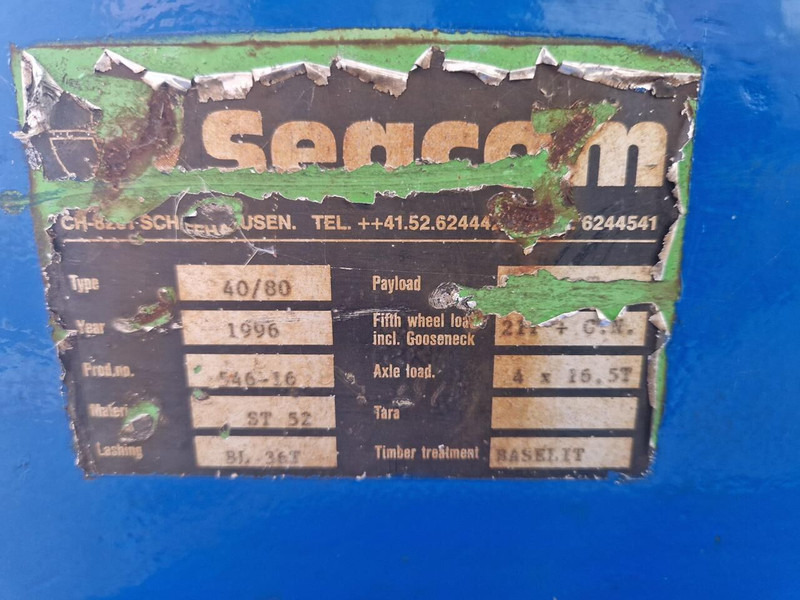 Semirremolque Zwaartransportwagen 80 ton: foto 9 Semirremolque Zwaartransportwagen 80 ton: foto 9