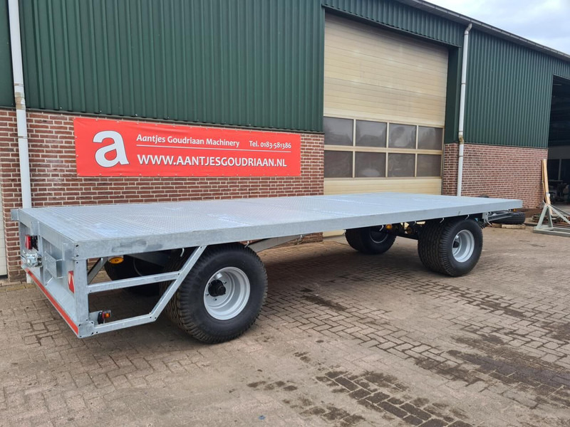 Balenwagen verzinkt - Remolque plataforma/ Caja abierta: foto 3 Balenwagen verzinkt - Remolque plataforma/ Caja abierta: foto 3