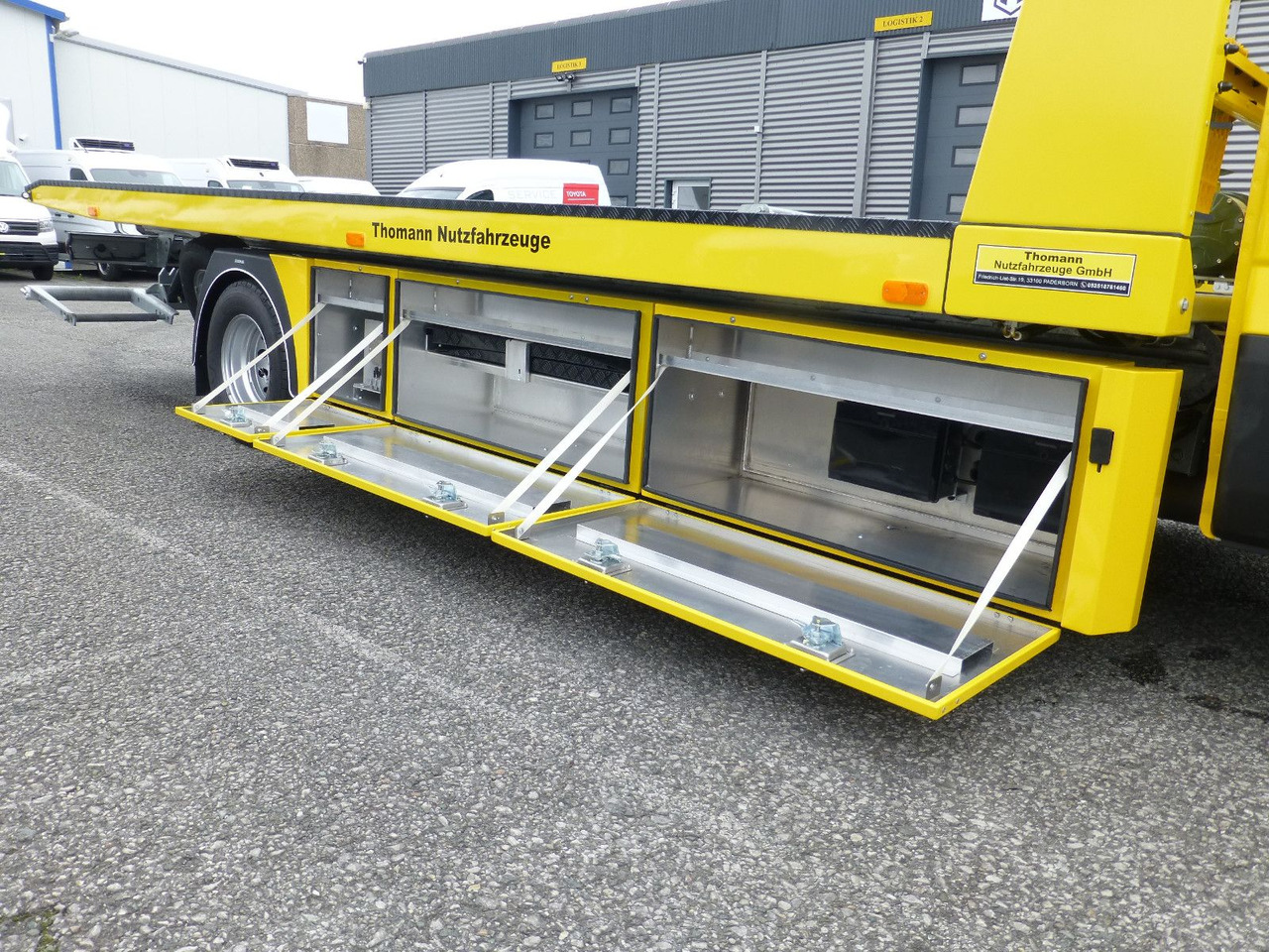Grua de remolque autos Iveco DAILY 72C18 Schiebeplateu Luftfed Navi Hubbrille: foto 16