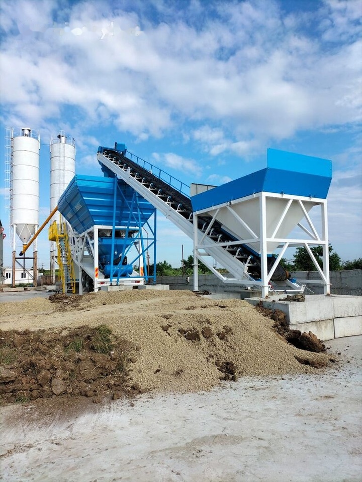 Planta de hormigón nuevo Promax Mobile Concrete Batching Plant M120-TWN (120m3/h): foto 10
