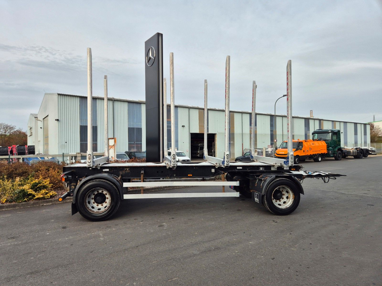 Befa 2S24LZ63 BPW - Remolque maderero: foto 5 Befa 2S24LZ63 BPW - Remolque maderero: foto 5