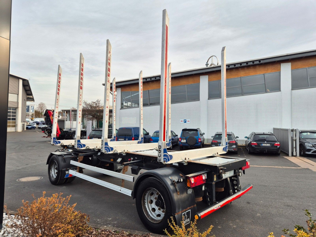 Befa 2S24LZ63 BPW - Remolque maderero: foto 2 Befa 2S24LZ63 BPW - Remolque maderero: foto 2