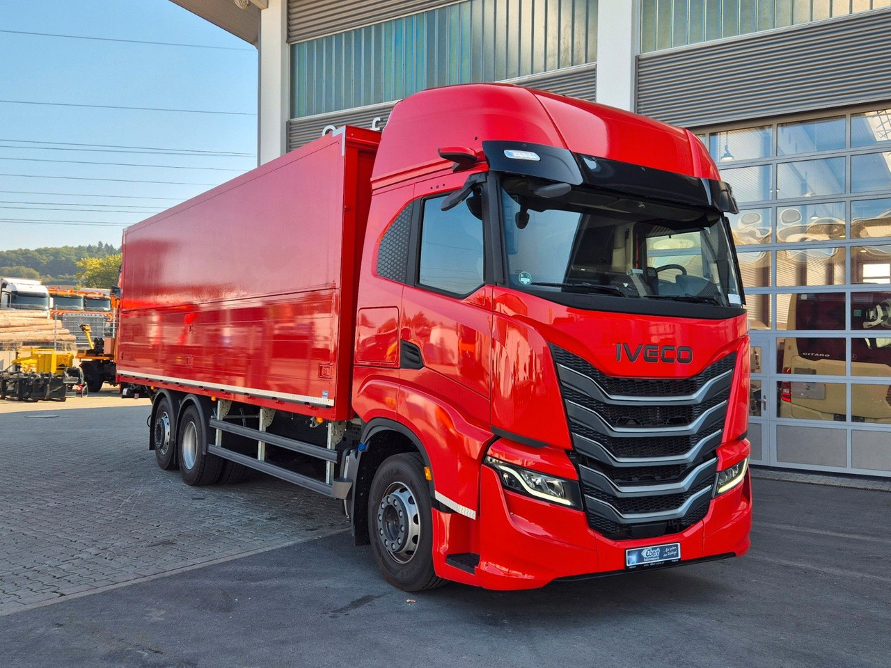 Camión transporte de bebidas Iveco AS260S50Y/FS Schwenkwand LBW 2xAHK CAM Intarder: foto 33