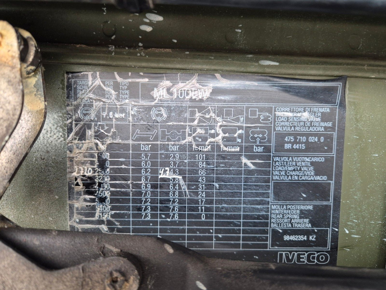 Camión caja abierta Iveco Eurocargo ML100E22WM-BW 4x4 Pritsche L-Haus Bett: foto 24 Camión caja abierta Iveco Eurocargo ML100E22WM-BW 4x4 Pritsche L-Haus Bett: foto 24