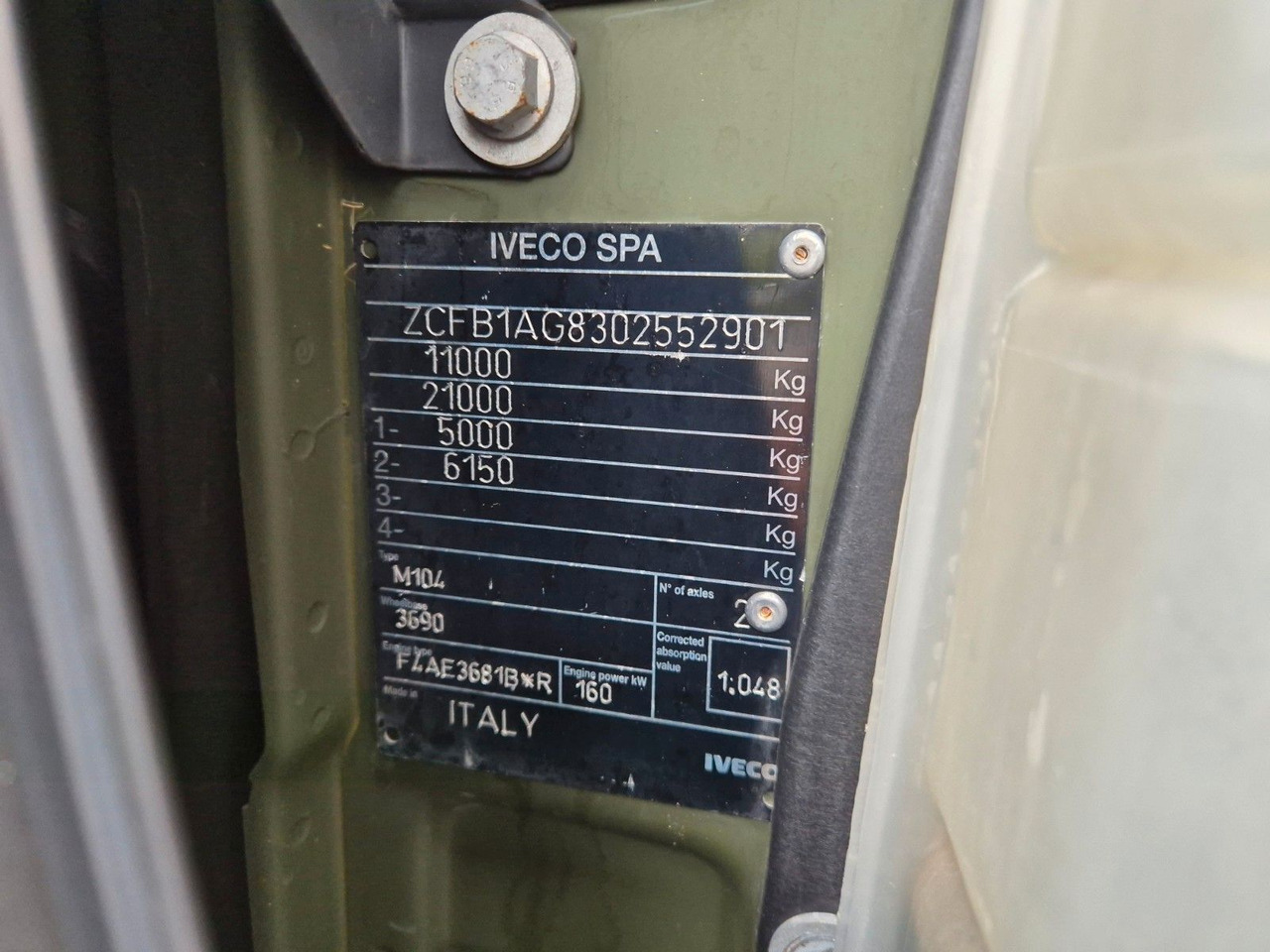 Camión caja abierta Iveco Eurocargo ML100E22WM-BW 4x4 Pritsche L-Haus Bett: foto 24