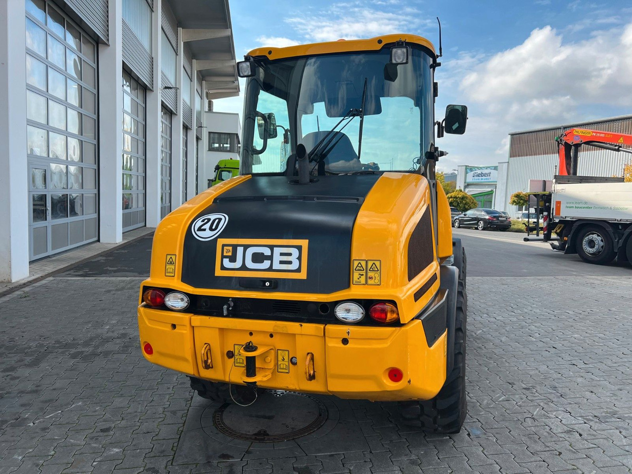 JCB 407 SV / nur 268h! / Klappschaufel & Gabel - Cargadora de ruedas: foto 4 JCB 407 SV / nur 268h! / Klappschaufel & Gabel - Cargadora de ruedas: foto 4
