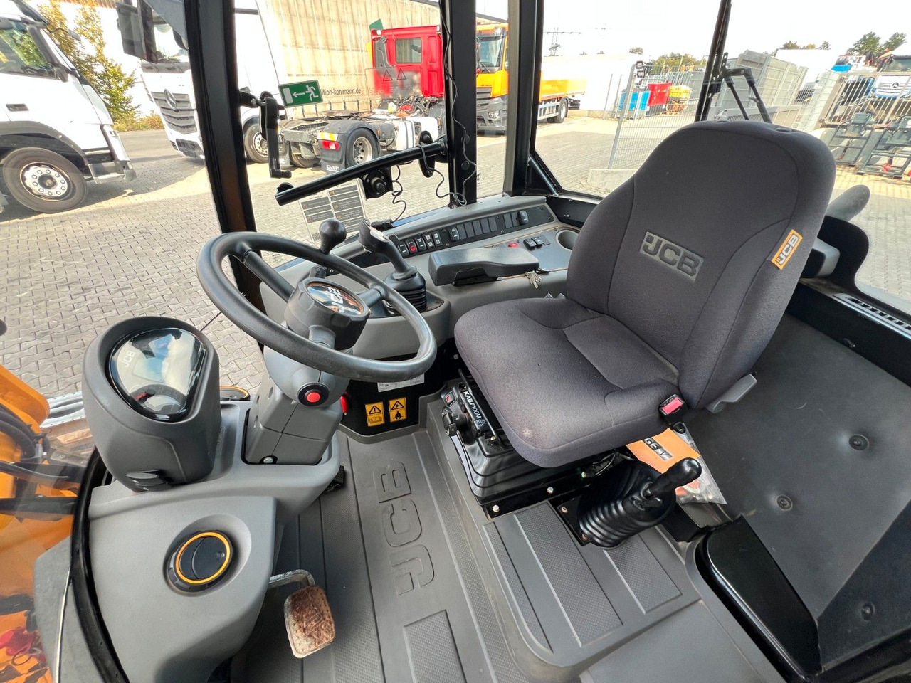 Cargadora de ruedas JCB 407 SV / nur 268h! / Klappschaufel & Gabel: foto 15