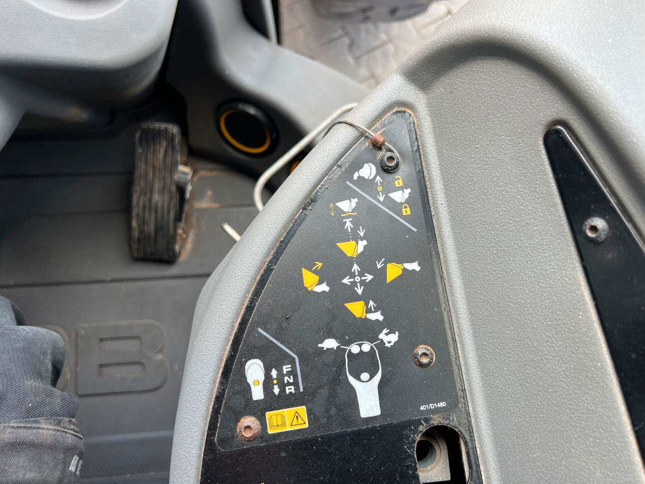 Cargadora de ruedas JCB 407 SV / nur 268h! / Klappschaufel & Gabel: foto 17