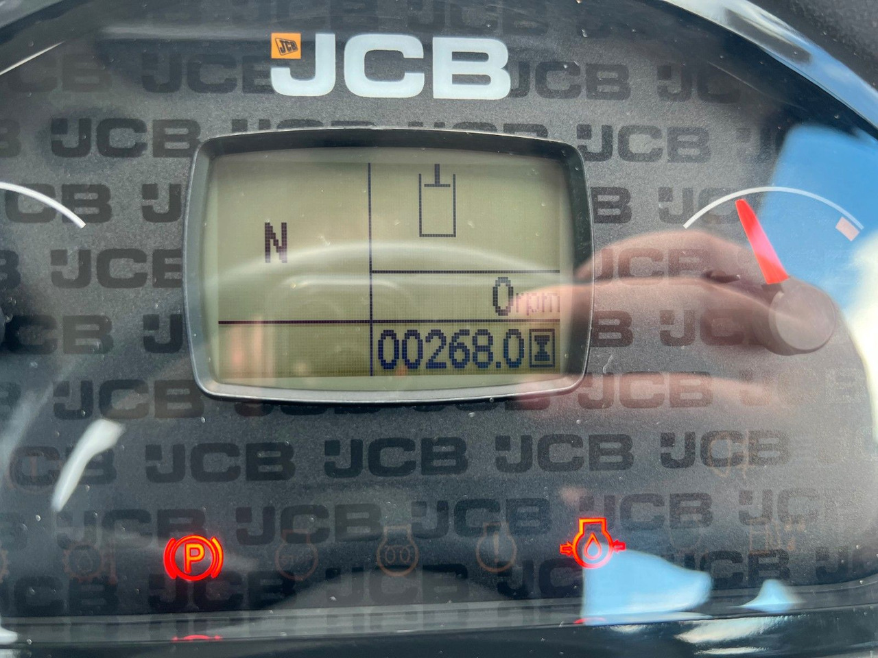Cargadora de ruedas JCB 407 SV / nur 268h! / Klappschaufel & Gabel: foto 20