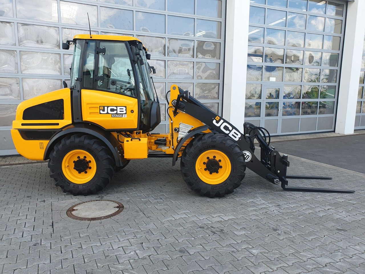 JCB 409 SV / Neufahrzeug / Gabel - Cargadora de ruedas: foto 2 JCB 409 SV / Neufahrzeug / Gabel - Cargadora de ruedas: foto 2