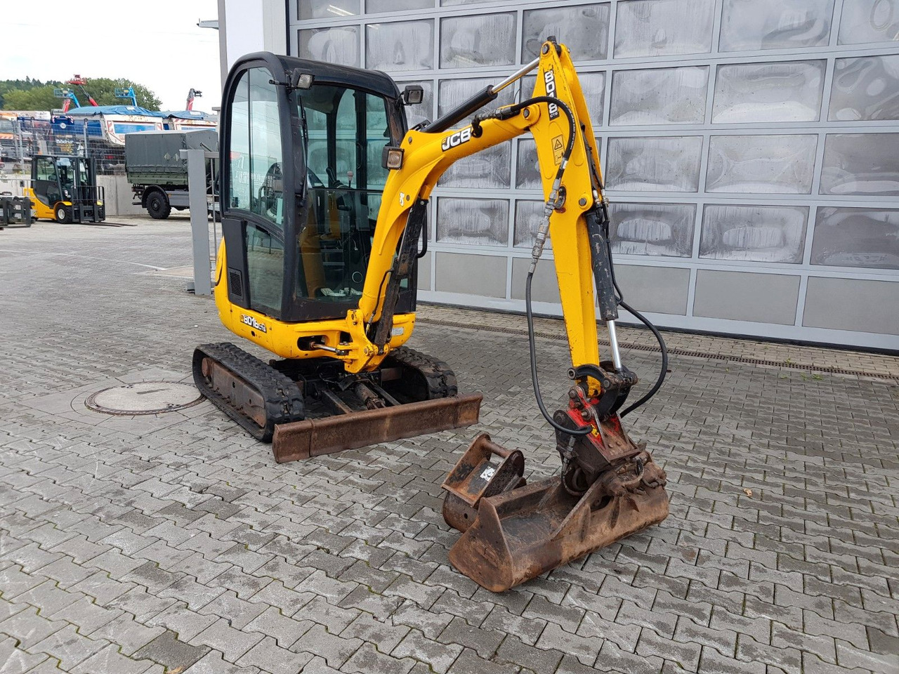 Miniexcavadora JCB 8018 / 3.420h / hydrl. Grabenräumer / Tieflöffel: foto 10