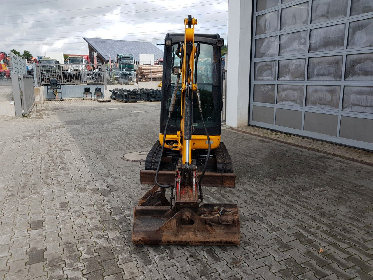 Miniexcavadora JCB 8018 / 3.420h / hydrl. Grabenräumer / Tieflöffel: foto 9