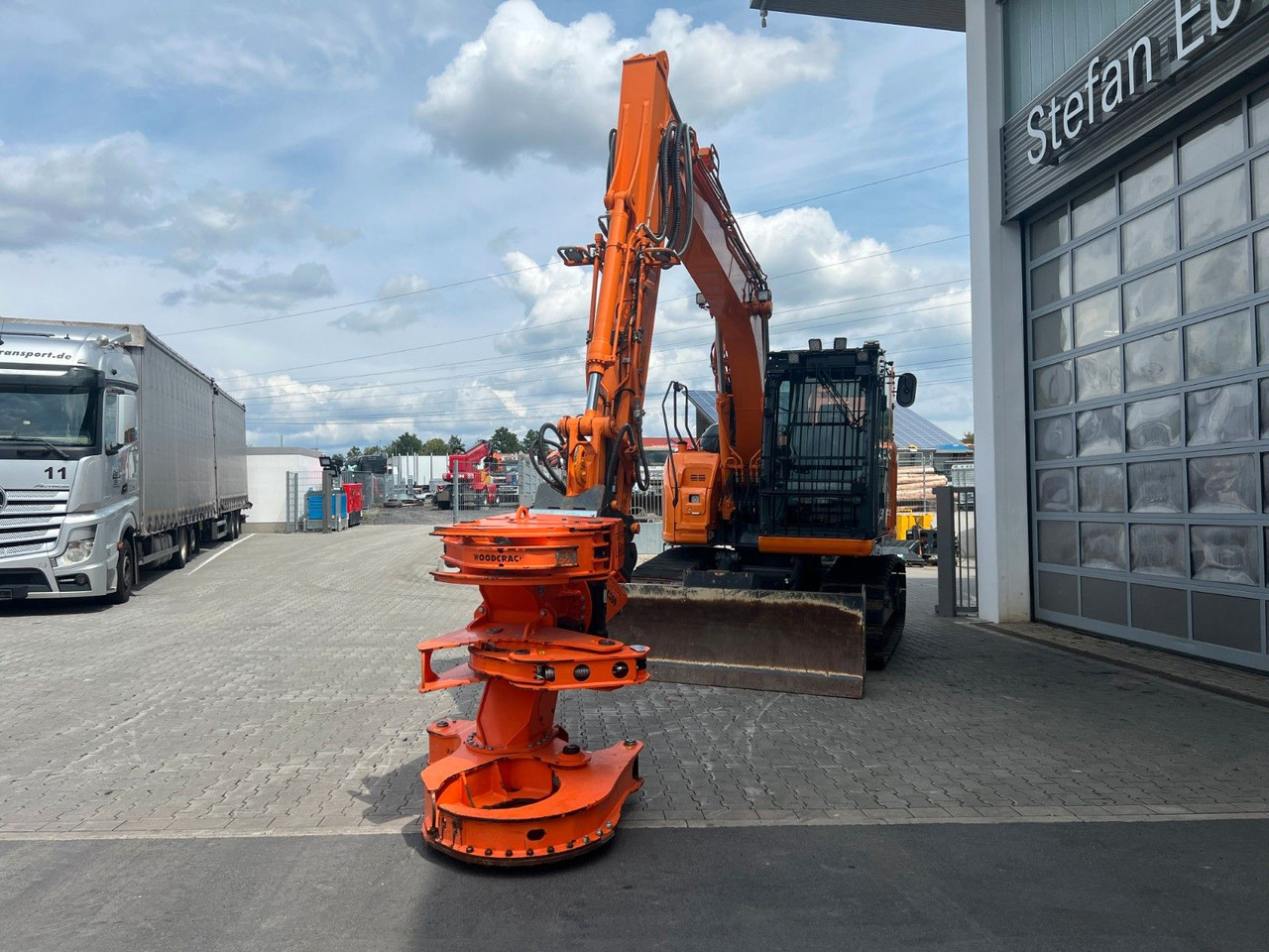 Kobelco ED160 BR-7 / nur 999h! / Woodcracker Löffelpaket - Excavadora de cadenas: foto 5 Kobelco ED160 BR-7 / nur 999h! / Woodcracker Löffelpaket - Excavadora de cadenas: foto 5