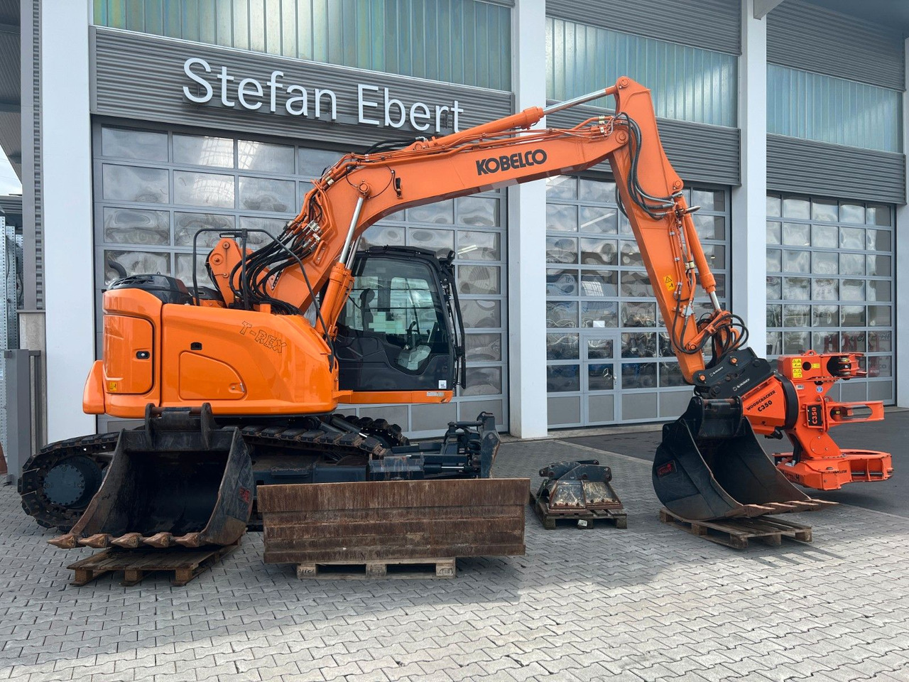 Kobelco ED160 BR-7 / nur 999h! / Woodcracker Löffelpaket - Excavadora de cadenas: foto 1 Kobelco ED160 BR-7 / nur 999h! / Woodcracker Löffelpaket - Excavadora de cadenas: foto 1