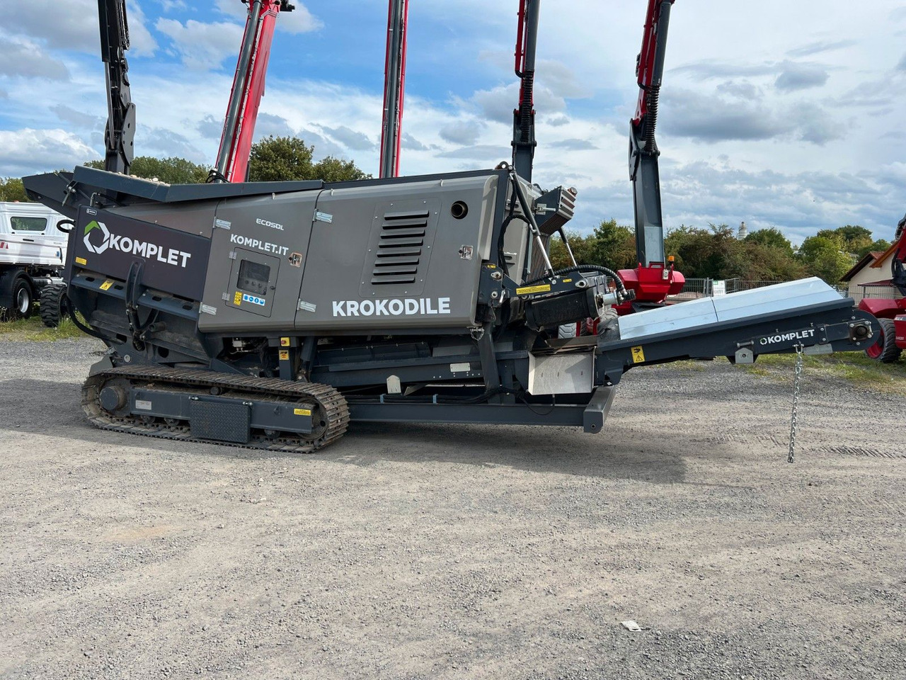 Komplet Krokodile / nur 76h! / 2022 / Schredder - Trituradora de residuos: foto 1 Komplet Krokodile / nur 76h! / 2022 / Schredder - Trituradora de residuos: foto 1